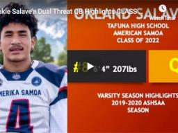 Okland Salave'a of Tafuna High School