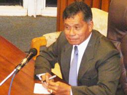 Homeland Security Director, Samana Semo Ve’ave’a