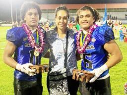  Polly Moli with Semisi Moli and Kanai Satele