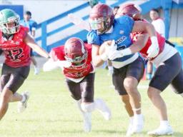 samoa bowl 2023 football action