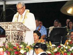 His Highness the Head of State, Tuimalealiifano Va’aleto’a Sualauvi II 