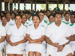 Nurses take their oaths