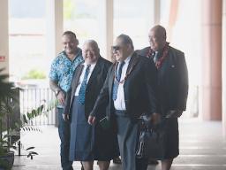 Samoa opposition leader and others
