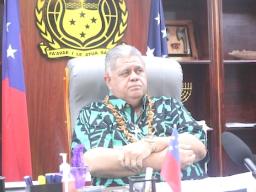 Prime Minister Hon Laaulialemalietoa Leuatea Polataivao Fosi Schmidt