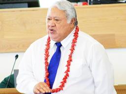 Caretaker Prime Minister Tuilaepa Dr Sailele Malielegaoi