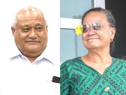 Speaker of the House, Papalii Lio Masipau, and Minister of Justice, Matamua Seumanu Vasati Sili Pulifana 