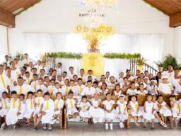 The Congregational Christian Church of Samoa (C.C.C.S.) at Faleula on White Sunday