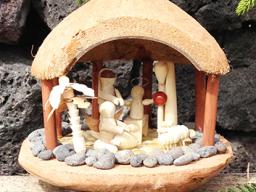 Samoan Nativity set