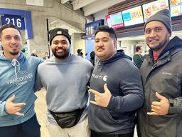 Samoan fans at Vancouver Sevens