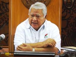 Photo of Samoa Prime Minister Tuila'epa Sailele Malielegaoi