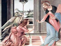 The Annunciation by Sandro Botticell