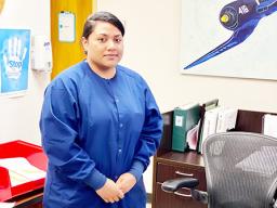 Petty Officer 3rd Class Sarona Toalepai —