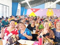 DOE staffers at School Lunch Program training