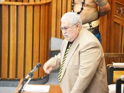 Senate President Tuaolo Manaia Fruean