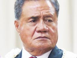 President Pro Tem Nuanuaolefeagaiga Saoluaga Nua