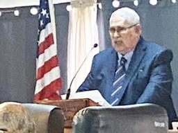 Senate President Tuaolo Manaia Fruean