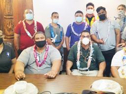 Starkist fathers at luncheon