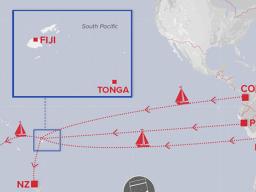 Map of smuggling routes