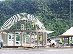 one building and two Samoan faleo’o