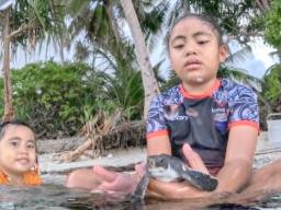 Sonic, A young turtle