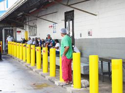 StarKist safety barrier posts