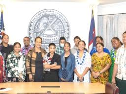  Summer Youth Employment Program participants at Governor' Office