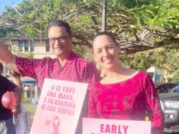 Lt. Gov. Talauega Eleasalo Ale and Marion McGuire Ale