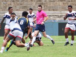 Talavalu in action against Solomons