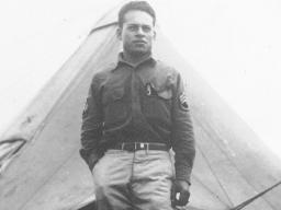 American Samoa’s own Peter Tali Coleman, pictured here in the U.S. Army in World War II, is a Pearl Harbor survivor.