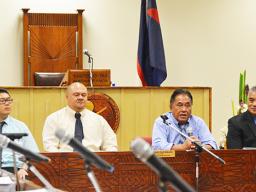 Some members of COVID-19 task force at Fono