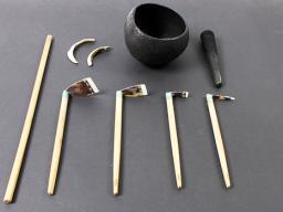 A set of tātatau tools and instruments