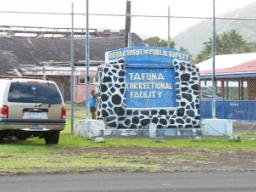 Tafuna Correctional Facility  sign