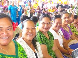teachers at opening ceremony of 2018-19 school year