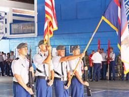 THS JROTC COLOR GUARD