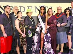 Miss Nevada USA 2019, Tianna Jacqlyn Nomura McMoore Timu Tuamoheloa with her proud grandparents, her parents, brothers, niece, and best friend 
