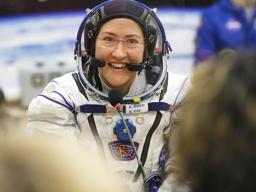 U.S. astronaut Christina Koch
