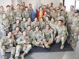 Amata with Toa o Samoa serving in Virginia