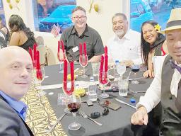 Some Rotary Club officers and board members