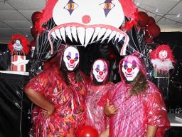 DHR staff during their Town of Horror event on Halloween