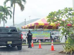 Tradewinds Hotel quarantine drop off site