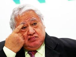 Samoan Prime Minister Tuilaepa Aiono Sailele Malielegaoi 