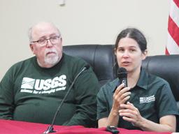  Dr. Ken Hon (left) and Dr. Natalia Deligne 
