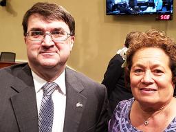 Congresswoman Amata with VA Secretary Wilkie