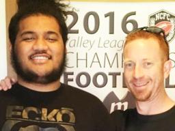 Vaatofu Sauvao and Daniel Da Prato