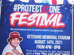  “Protect AS One - Festival” poster