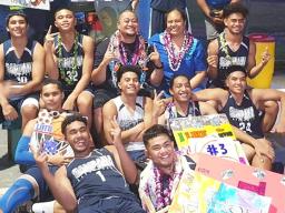 Samoana boys varsity basketball team