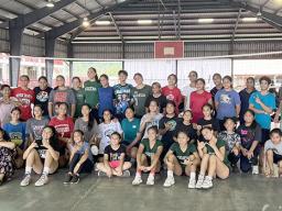 hildren ranging from ages 9-12, who participated at the Matafao Elementary School 