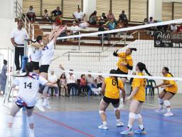 Samoa Bowl volleyball action