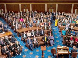  Congresswoman Uifa’atali Amata in House chamber