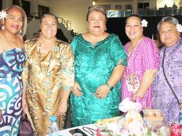 Family and friends of business owner Vui Florence Tuaumu Vaili-Saulo